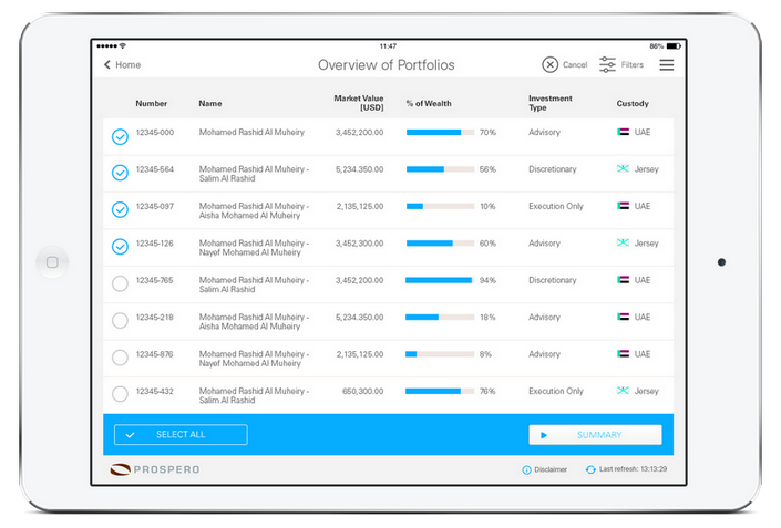 Prospero Mobile App Relationship Management