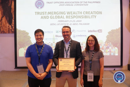 FINARTIS team as Platinum sponsors at Trust Officers Association of the Philippines Annual Convention 2025